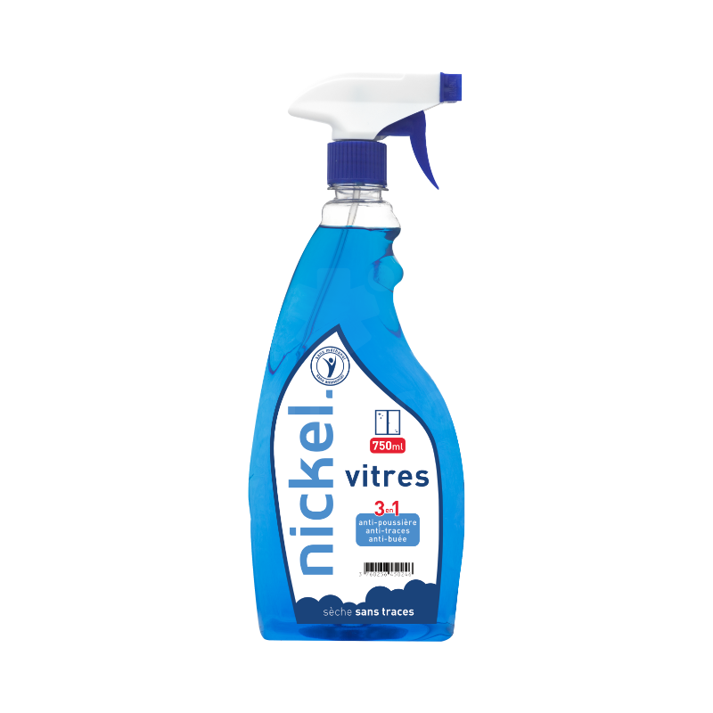 Lave vitres Nickel™ 750ml – Supermarché.mg