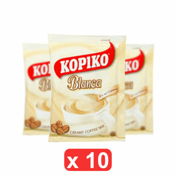 Pack de 10 Café soluble Blanca Kopiko™ 30g