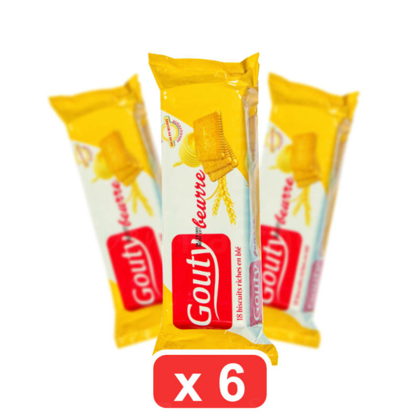 gouty beurre pack de 6