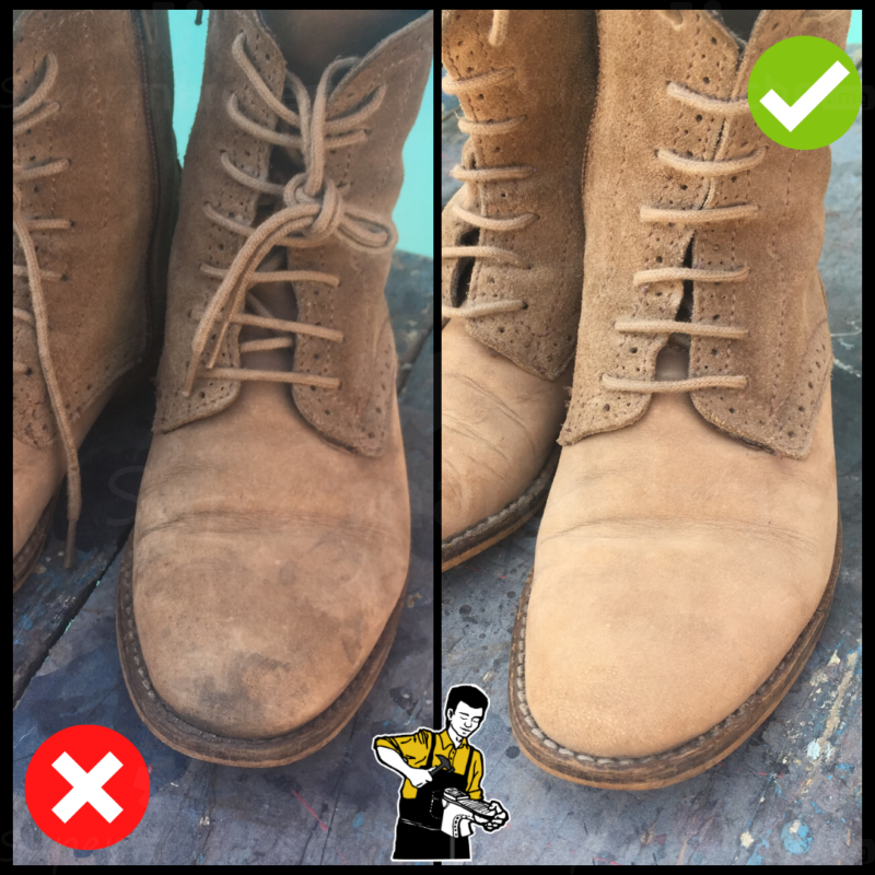 Nettoyage à sec de chaussures en daim par Rainivony™ | Récupération et  livraison comprises