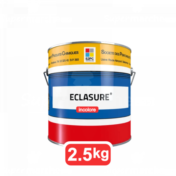 eclasure incolore 2.5kg