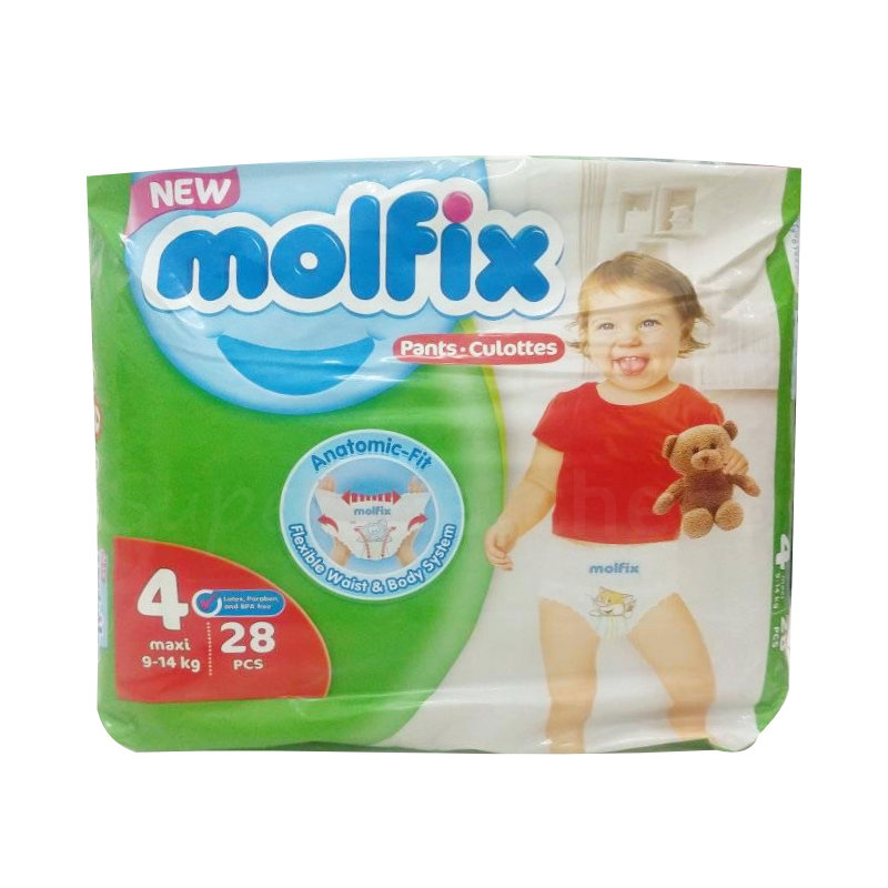 Couche Culotte Maxi Molfix Paquet De 28 Pieces Pour Bebe Supermarche Mg