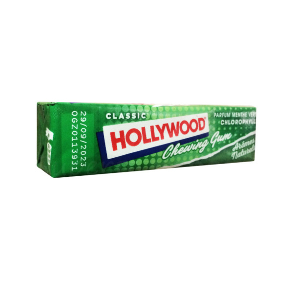 chewing gum hollywood menthe