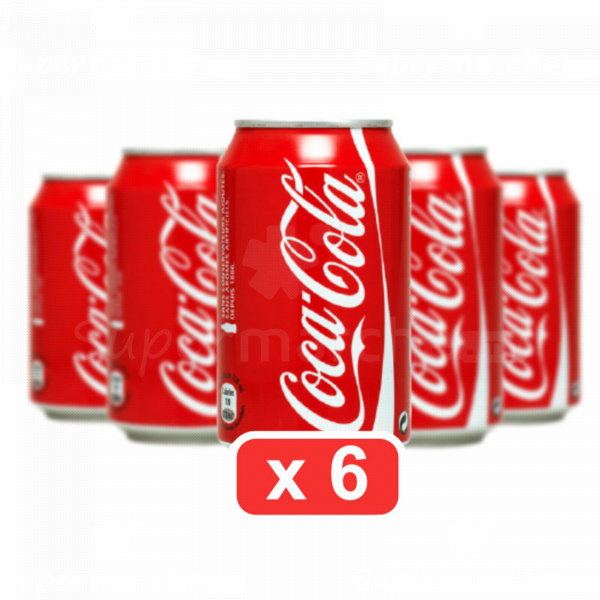 coca cola pack de 6X