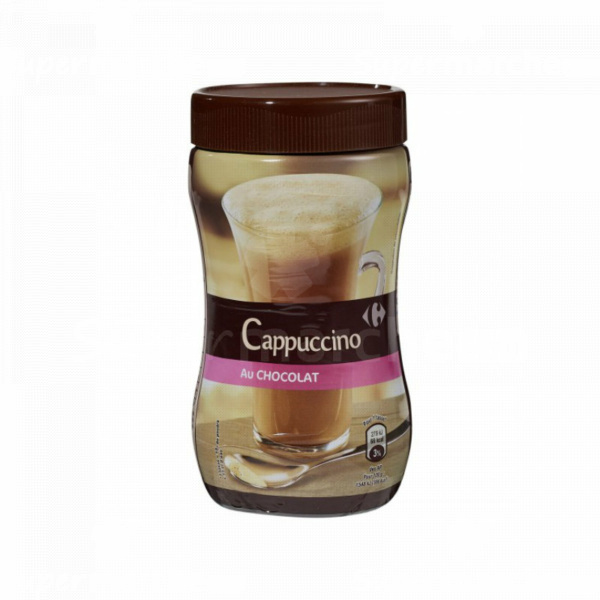 cappuccino au chocolat carrefour