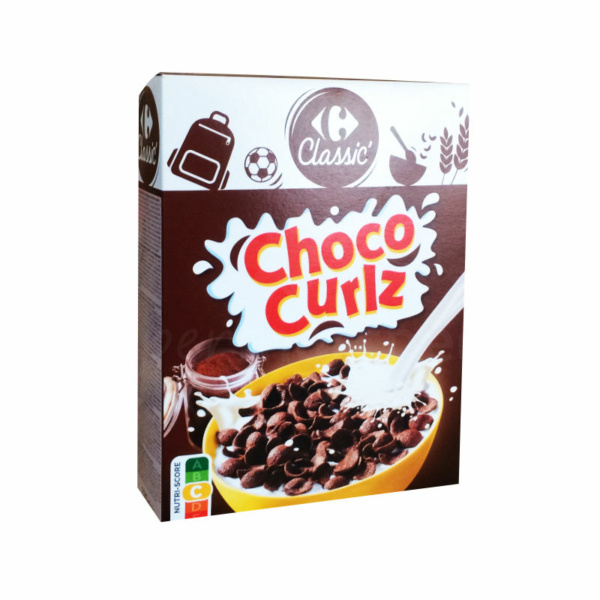 Céréale choco curlz Carrefour
