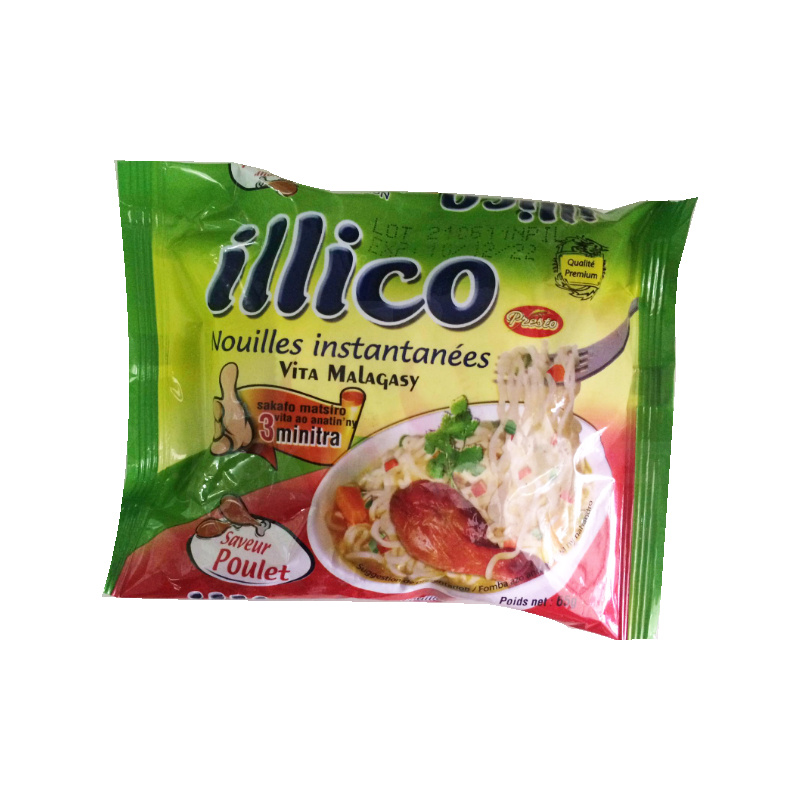 Nouille au poulet Illico™ 65g  Nouilles instantanées – Supermarché.mg