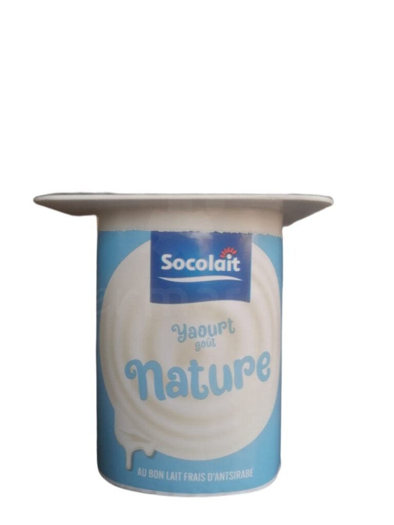 Yaourt nature sans sucre Socolait™ 100g – Supermarché.mg
