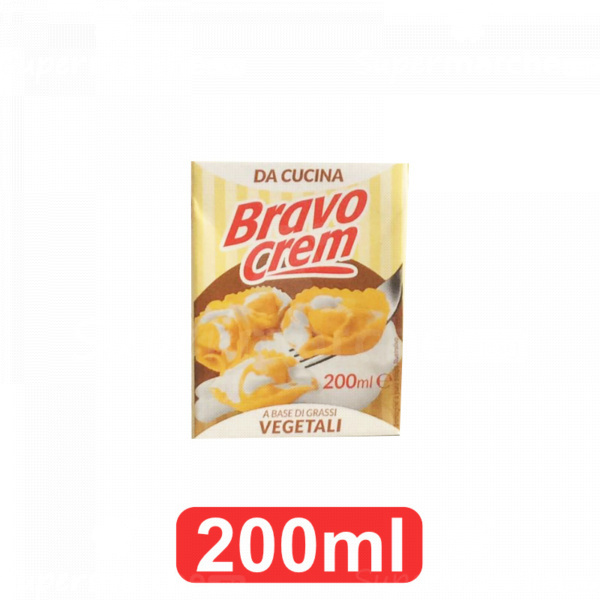 Crème liquide bravo sans sucre 200ml