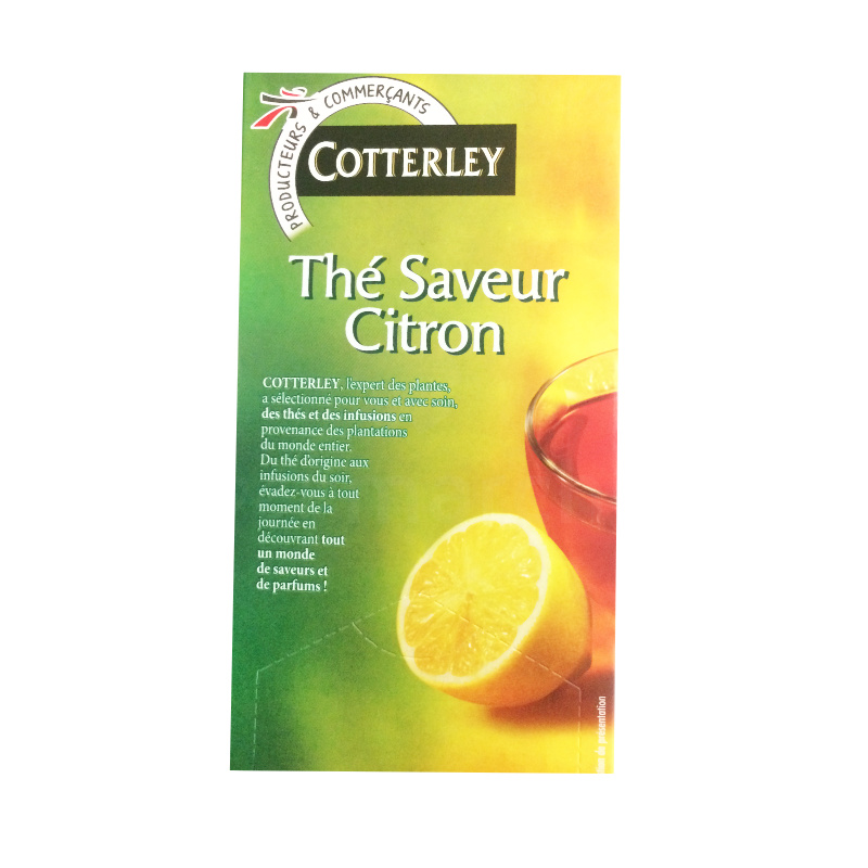Thé saveur citron Cotterley 2