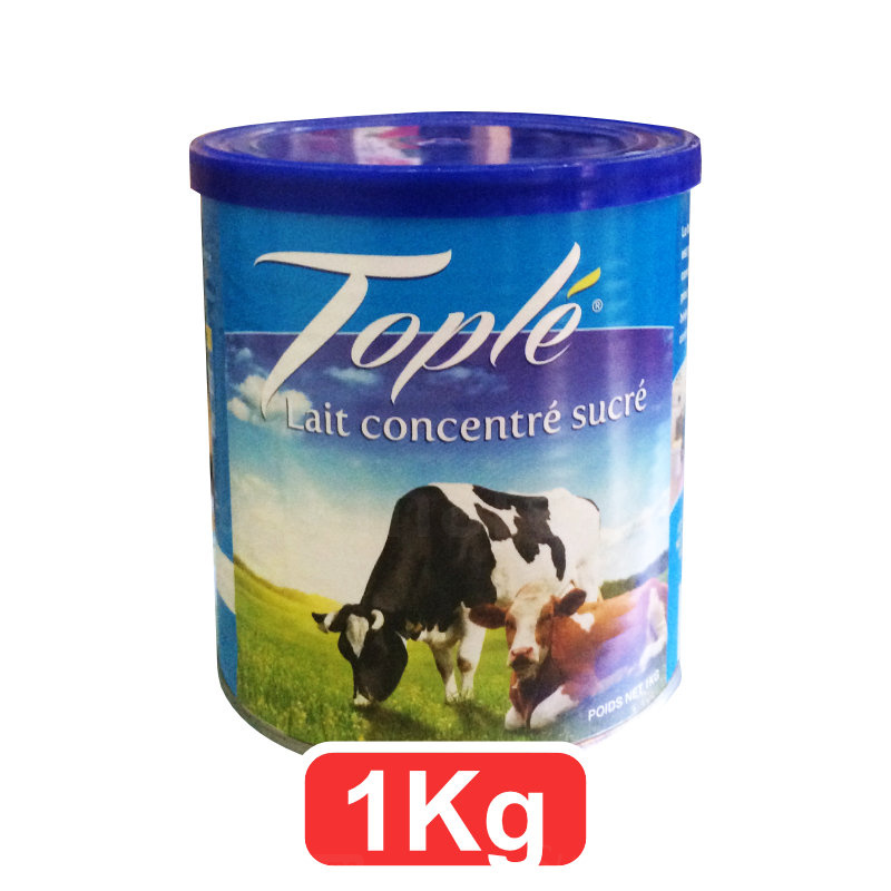 lait concentrée toplé 1kg