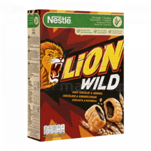 lion wild cereales nestlé