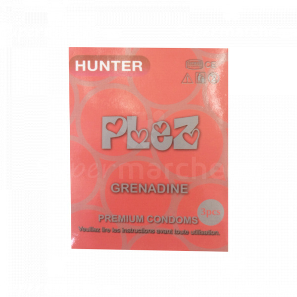 Plez grenadine ,premium condoms
