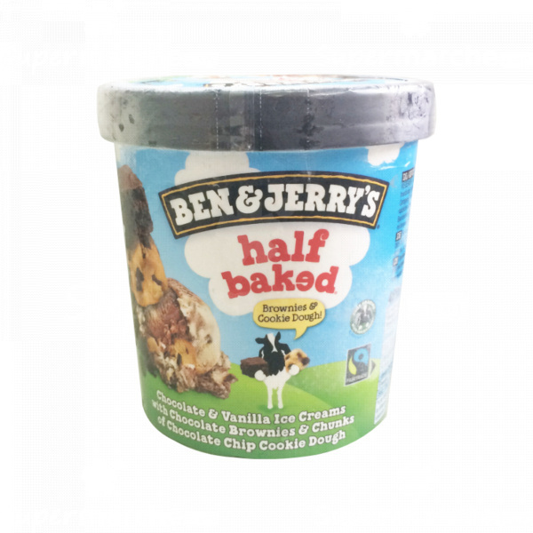 Glace Ben & Jerry’s Half baked brownie & cookie dough