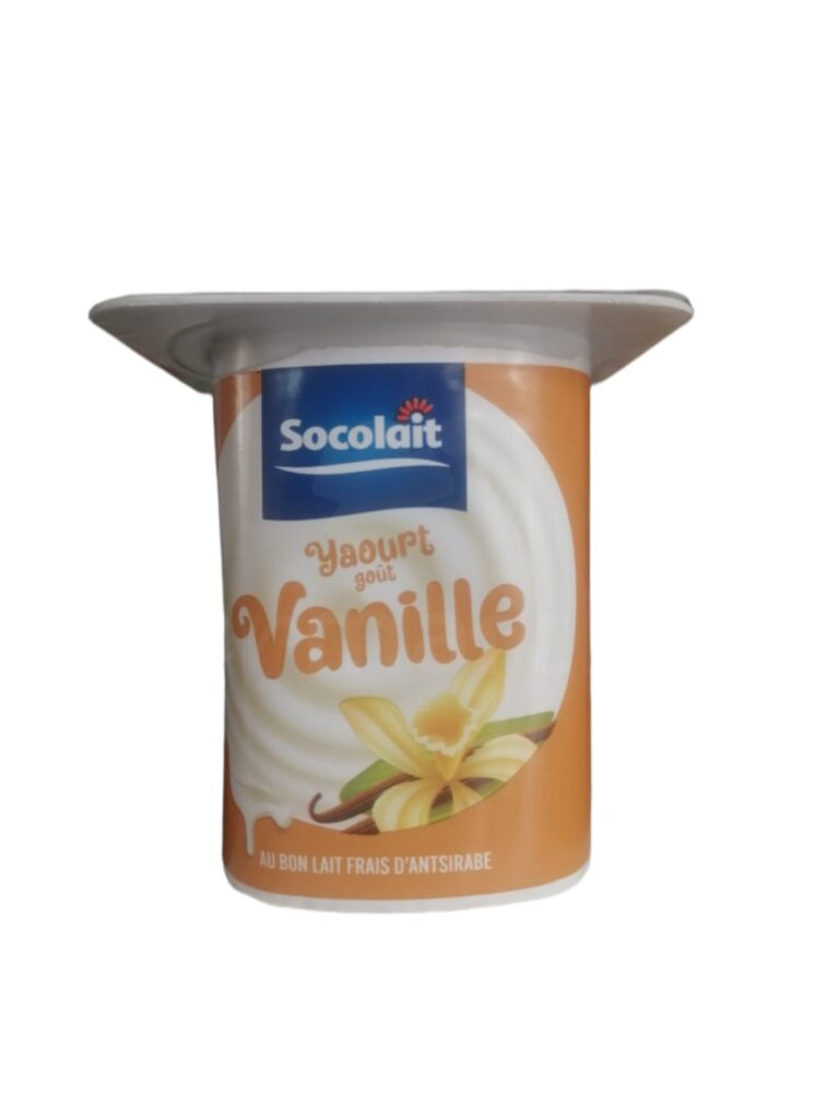 Yaourt aromatisé Vanille Socolait™ 100g – Supermarché.mg