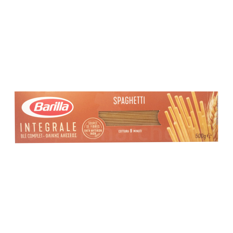 Pâtes spaghetti intégrale Barilla 500g