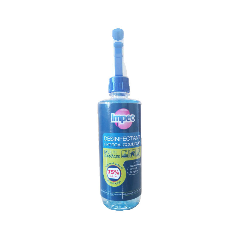 Spray désinfectant hydroalcoolique 75% Impec 500ml