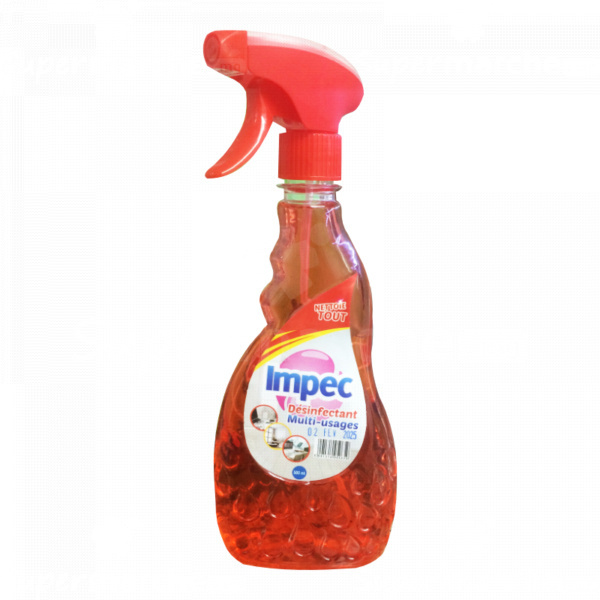 Spray nettoyant désinfectant multiusage  Impec 500ml