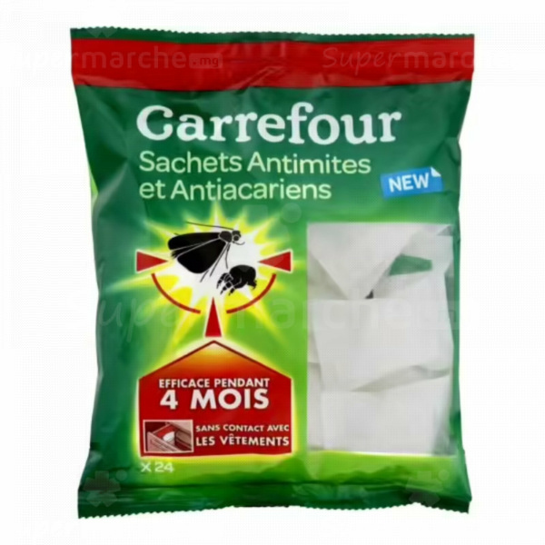 Anti-mites acarien Carrefour™  x 24 sachets