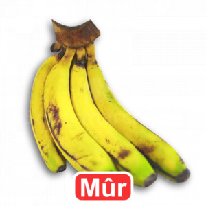 Bananes mûres 1kg | à consommer le jour même