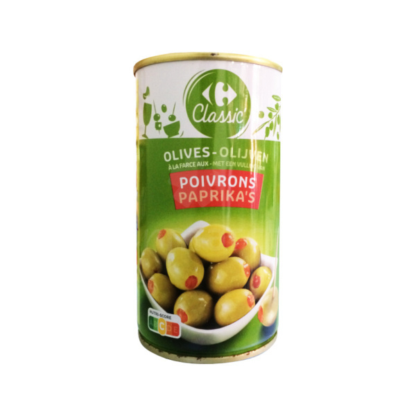 Olive farcie au poivron Carrefour