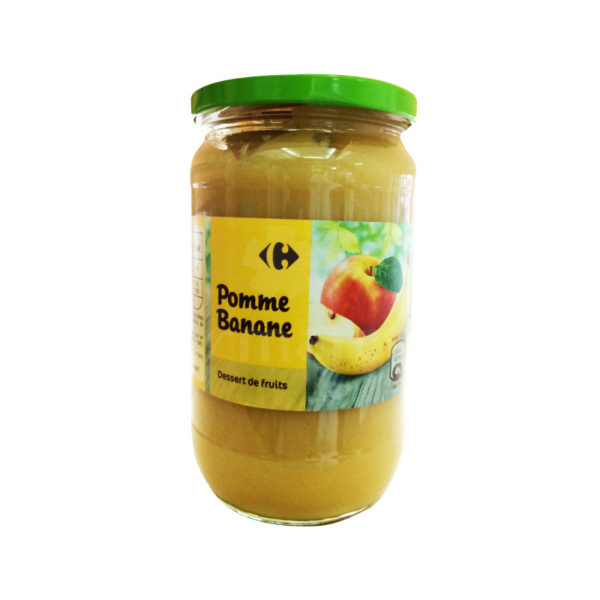 compote pomme banane carrefour