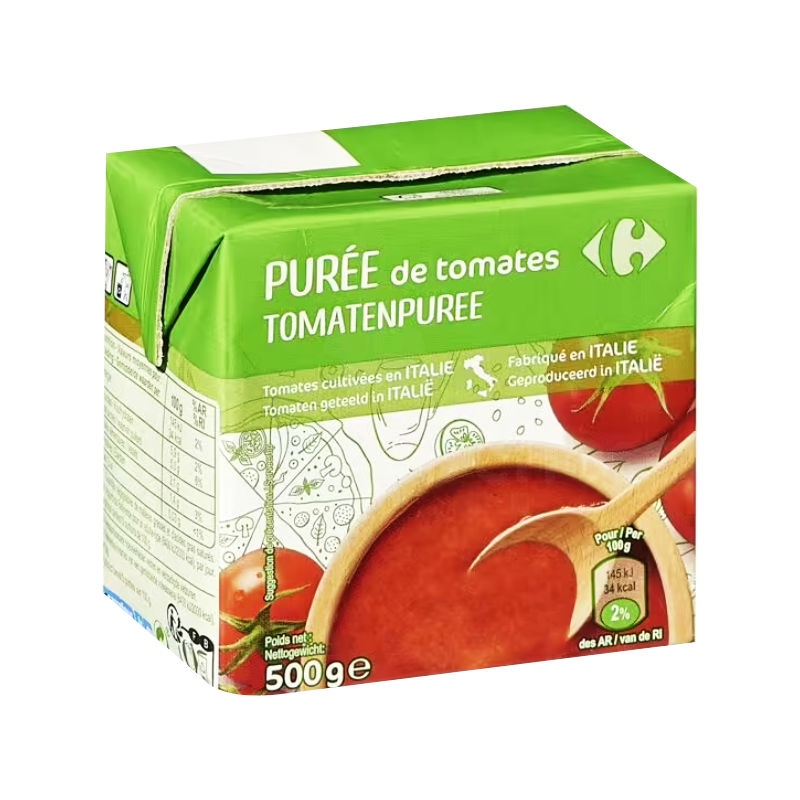 purée de tomate carrefour 500ml