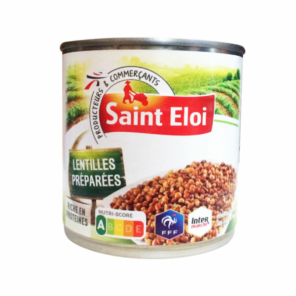 Lentilles préparées Saint Eloi 400g