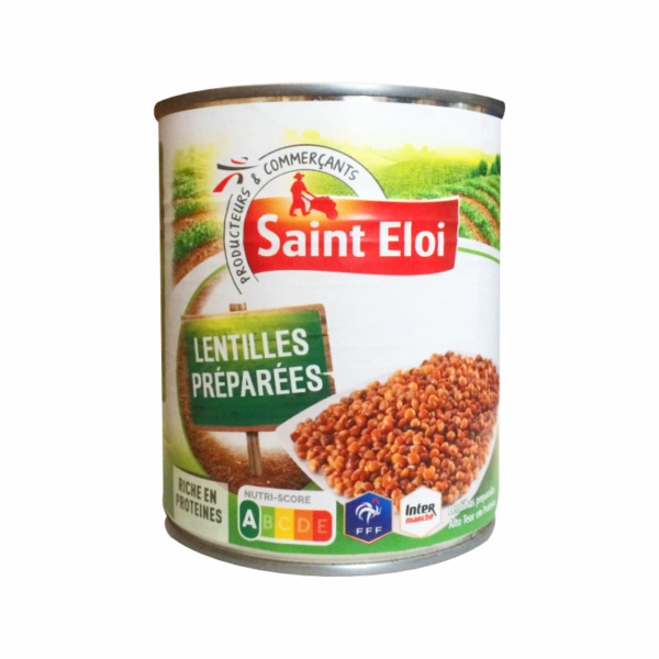 Lentilles préparées Saint Eloi 800g