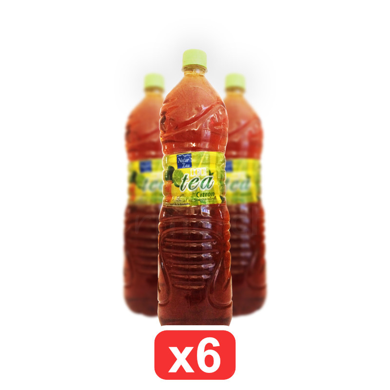 pack de 6 Ice tea citron Natur’eau