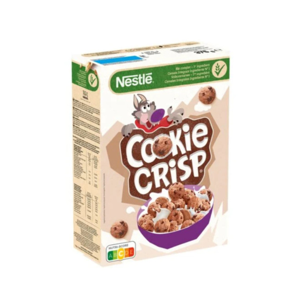 Céréales COOKIE CRISP Nestlé 375g mini cookies pépites de chocolat