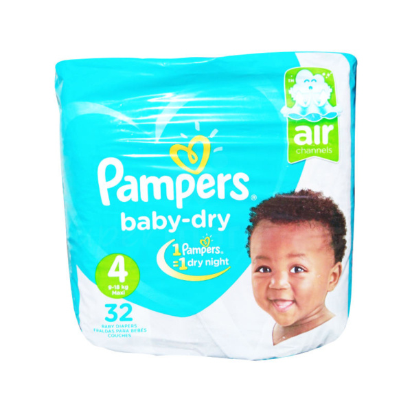 Couches Maxi pampers 9 à 18kg