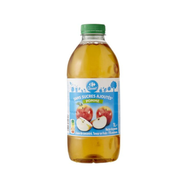 Nectar de pomme Carrefour classic 1L sans sucres ajoutés