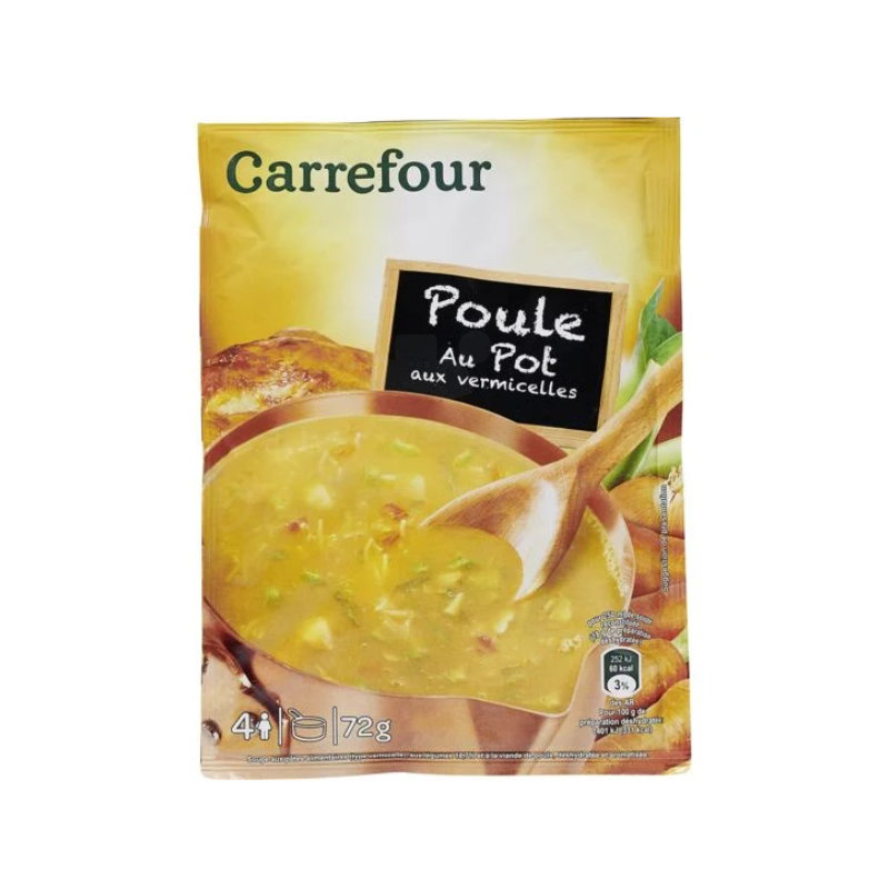 Soupe Poule au Pot Carrefour 72g