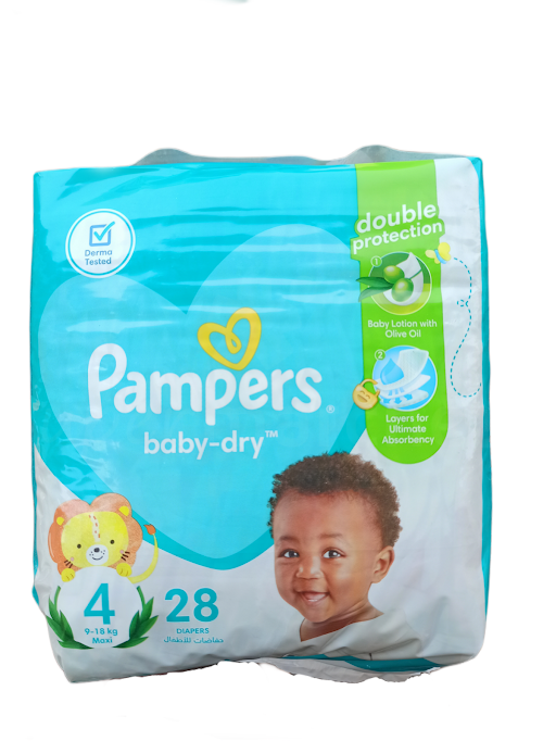 Pampers - Baby Dry - Couches Taille 5 (11-23 kg) - Pack Géant (x39