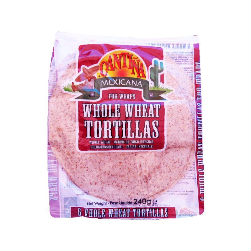 Wraps pour Tortillas Cantina 240g à la farine complète