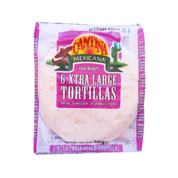 Wraps pour Tortillas Cantina 360g Extra Large