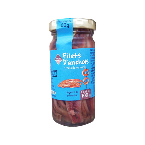 filet d’anchois leader price