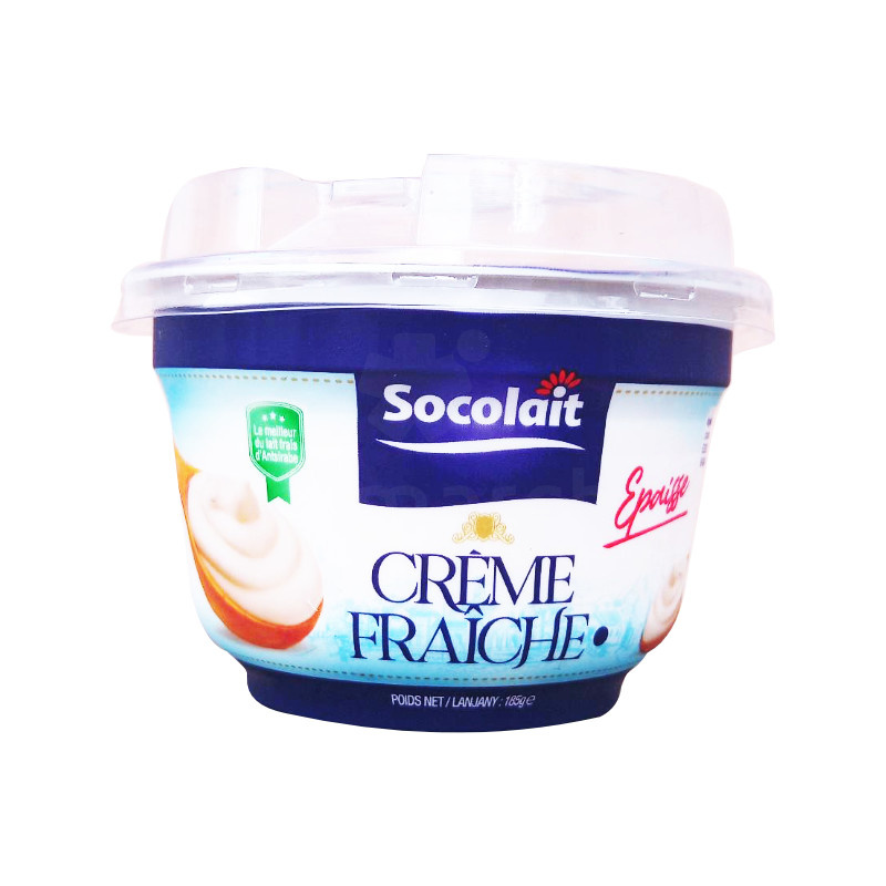 Crème Fraîche Epaisse Socolait 185g