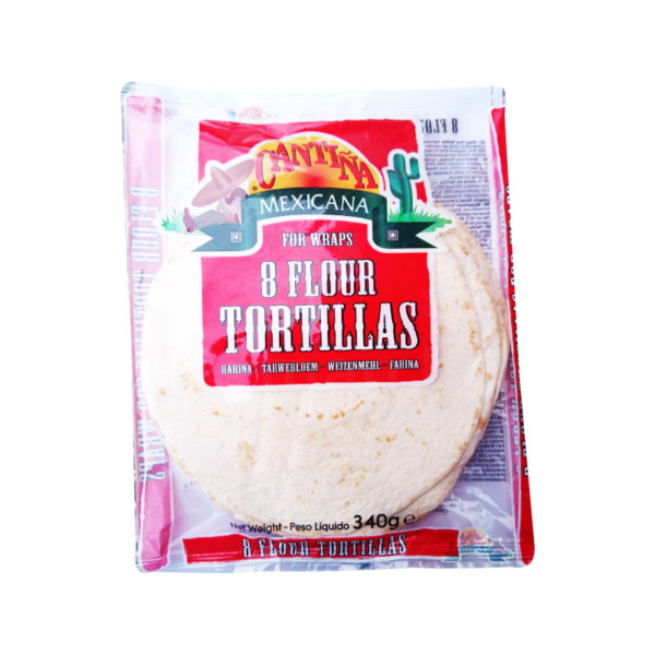 Wraps pour Tortillas Cantina 240g à la farine