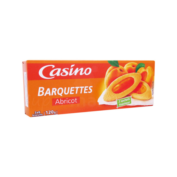 barquette abricot casino
