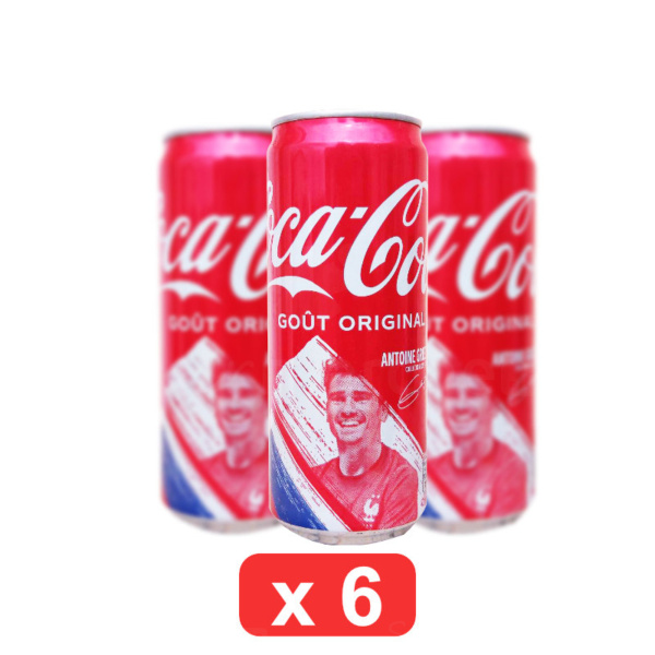 coca cola canette pack de 6