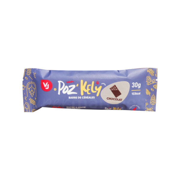 Barre de Céréales Chocolat Poz’kely 30g