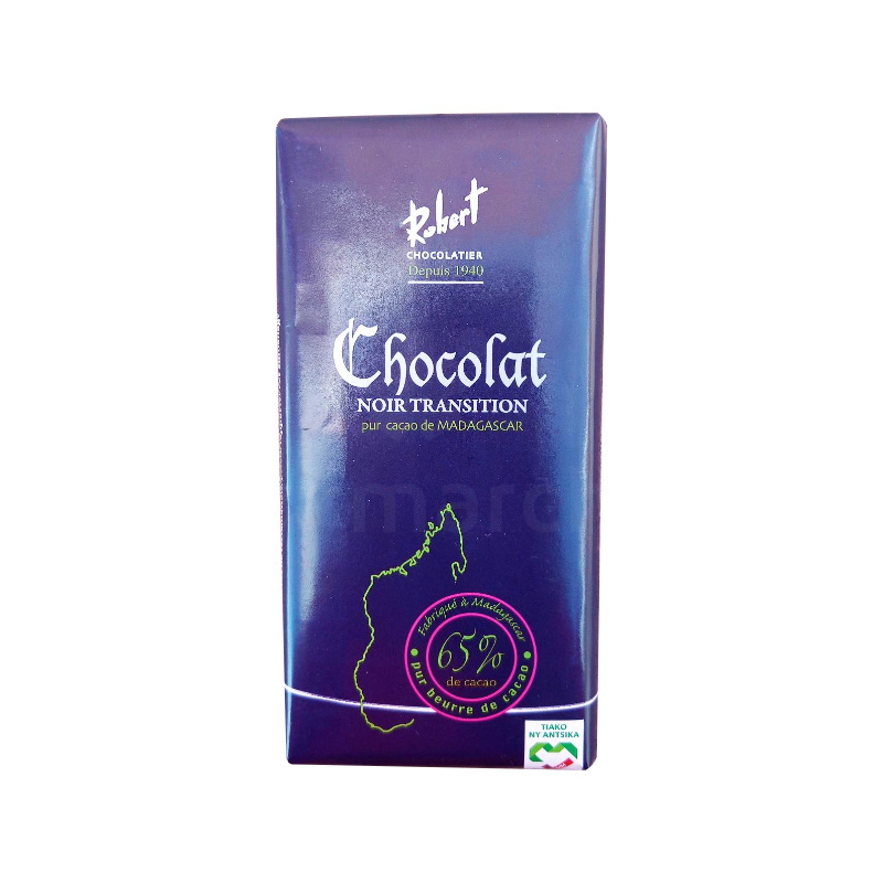 Chocolat Noir Transition Robert™ 75g – 65% de Cacao