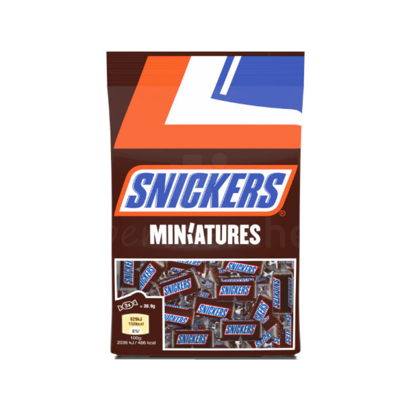 chocolat snickers miniatures
