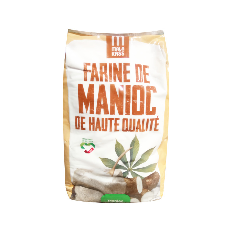 Farine de manioc sans gluten Malakass™ 1kg | Fièrement produit à Madagascar