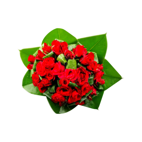 Bouquet de Rose Rouge 24 tiges Florence Fleurs