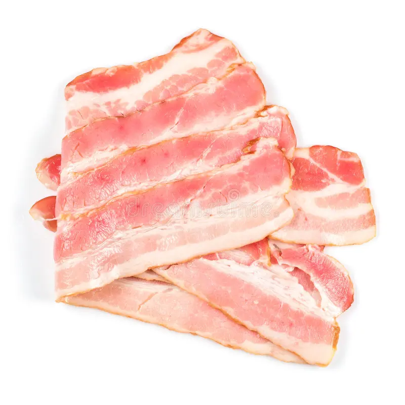 bacon de porc