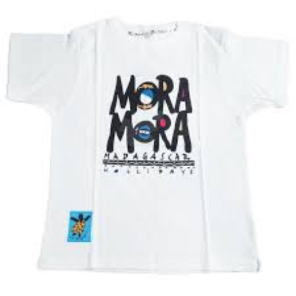 T-shirt Mora blanc