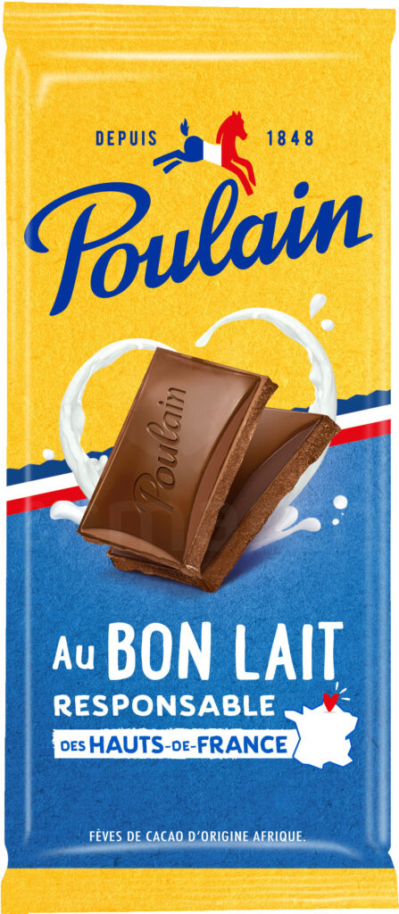 Chocolat Tablette Lait Extra Poulain 95g